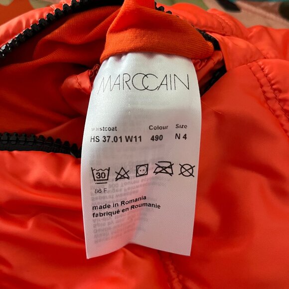 Marc Cain Reversible Down Vest - size N4 / Medium - Picture 12 of 16